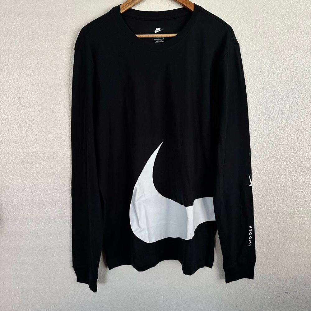 Nike Men's Black Long Sleeve Shirt